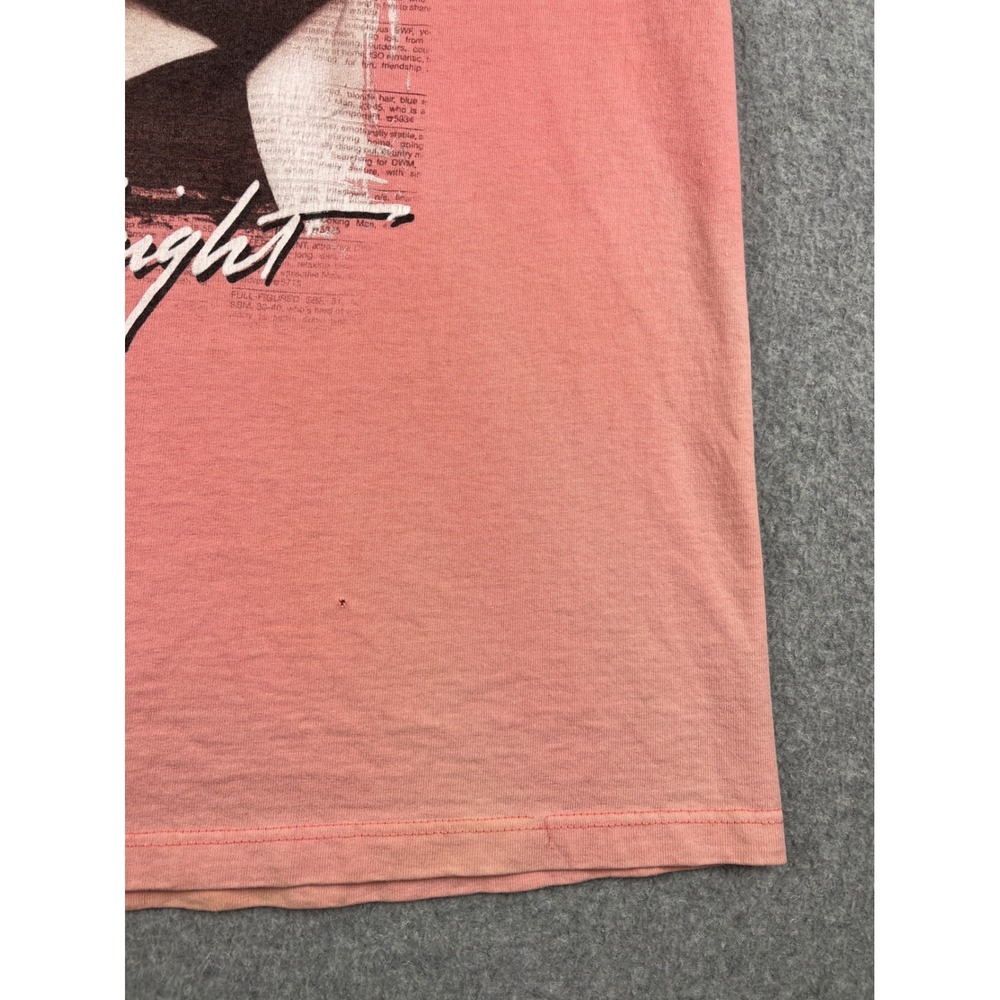Vintage Chely Wright Single White Female T Shirt Men XL Pink Graphic Music - Picture 6 of 9